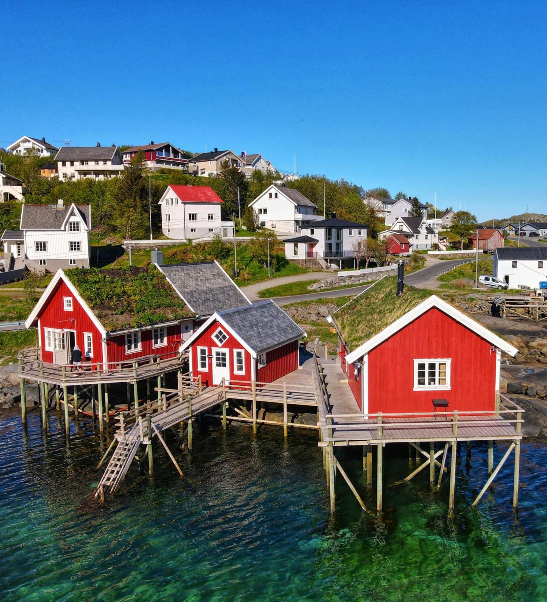 Valen Cabins In Reine Esterno foto